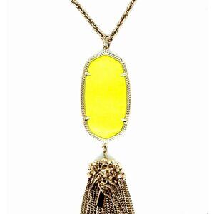 Kendra Scott Neon Rayne Tassel Necklace